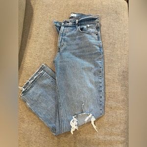 Abercrombie 90s Straight ultra high rise size 28